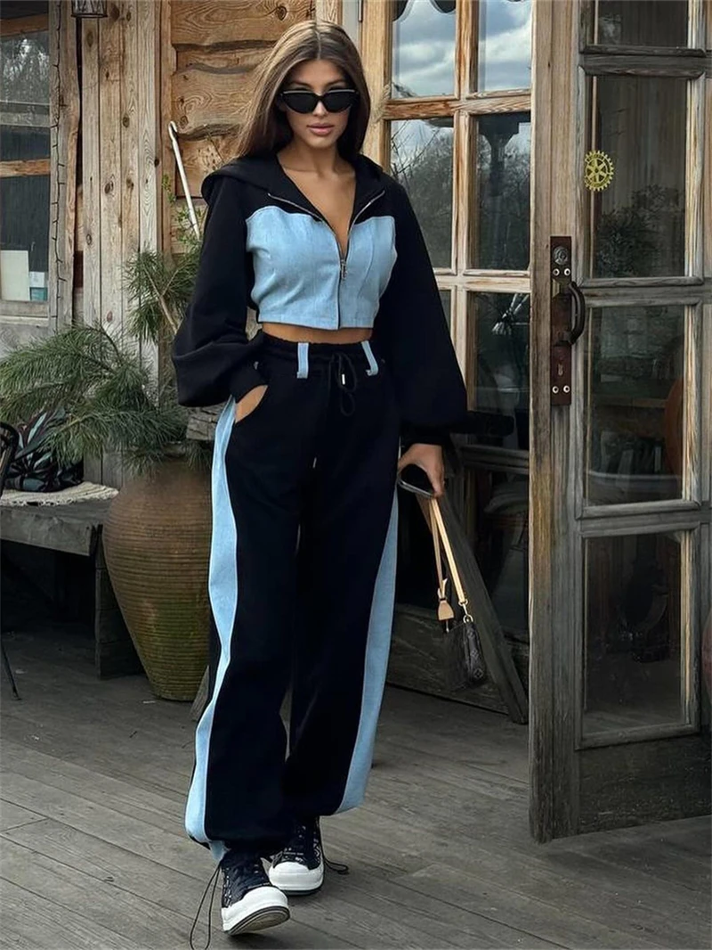 Winter Clothing Factory Outlet - Streetwear 2 Piece Sets Women Outfit