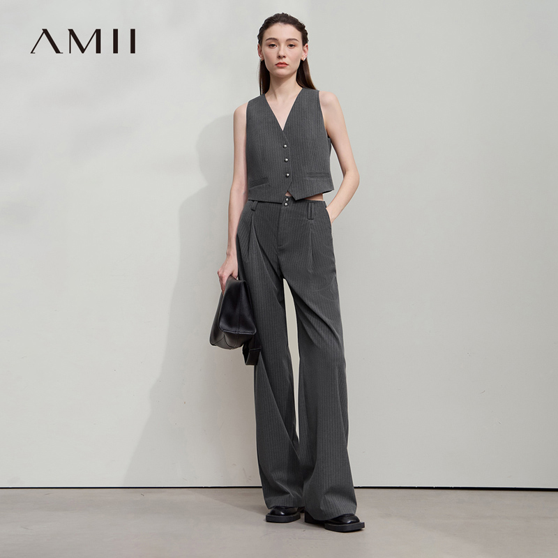 Clothing Style Winter - AMII Pant for Woman 2025 Autumn