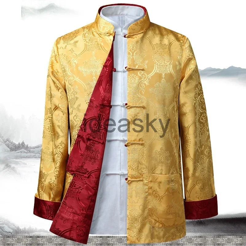 Winter Clothing Youtube - Chinese Traditional clothes vintage style men's