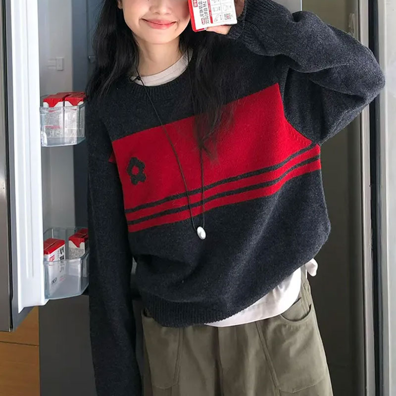Winter Clothing Colors - Fashionable Jacquard Weave Sweaters Autumn Winter