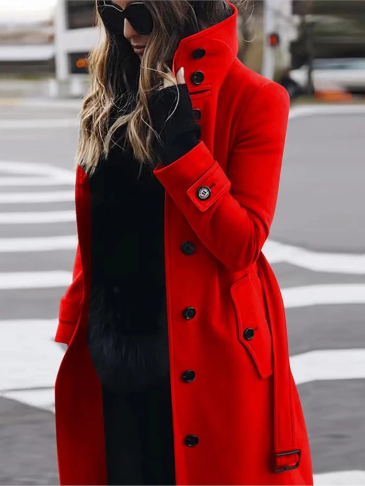 Winter Clothing Kids - Women's New Woolen Coat Outerwears Autumn