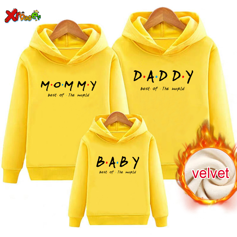 Winter Clothing Kids - Family Outfit Matching Hoodie Winter Clothes