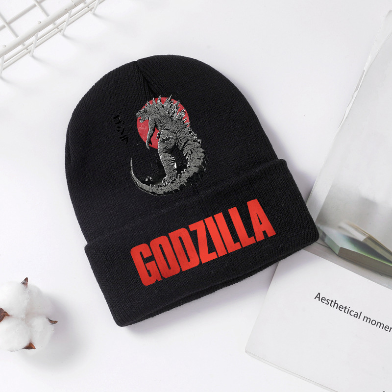 Winter Clothing Kids - Godzilla Knitted Hat Winter Spring Cool