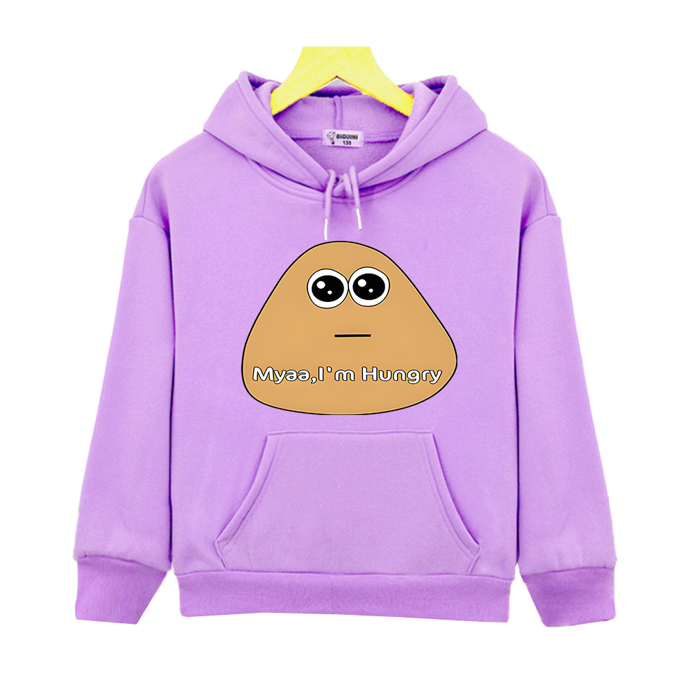 Alien Papa Pou Funny Hoodies f - Winter Clothing Toddler Girl 评论和价格