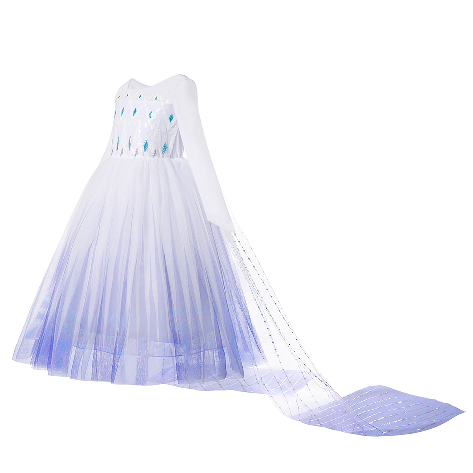 2025 Elsa Carnival Cosplay Cos - Winter Clothing Kids 评论和价格