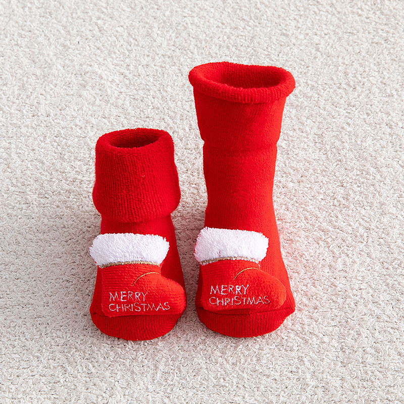 Baby Christmas Socks Newborns  - Winter Clothing Toddler Girl 评论和价格