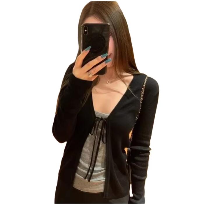 Women's Knitting Thin Long Sle - Winter Clothing Factory Outlet 评论和价格