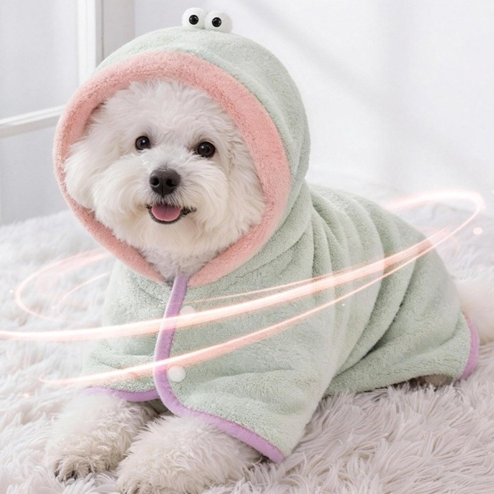 Super Absorbent Dog Hooded Bat - Fleece Hoodie Lined 评论和价格