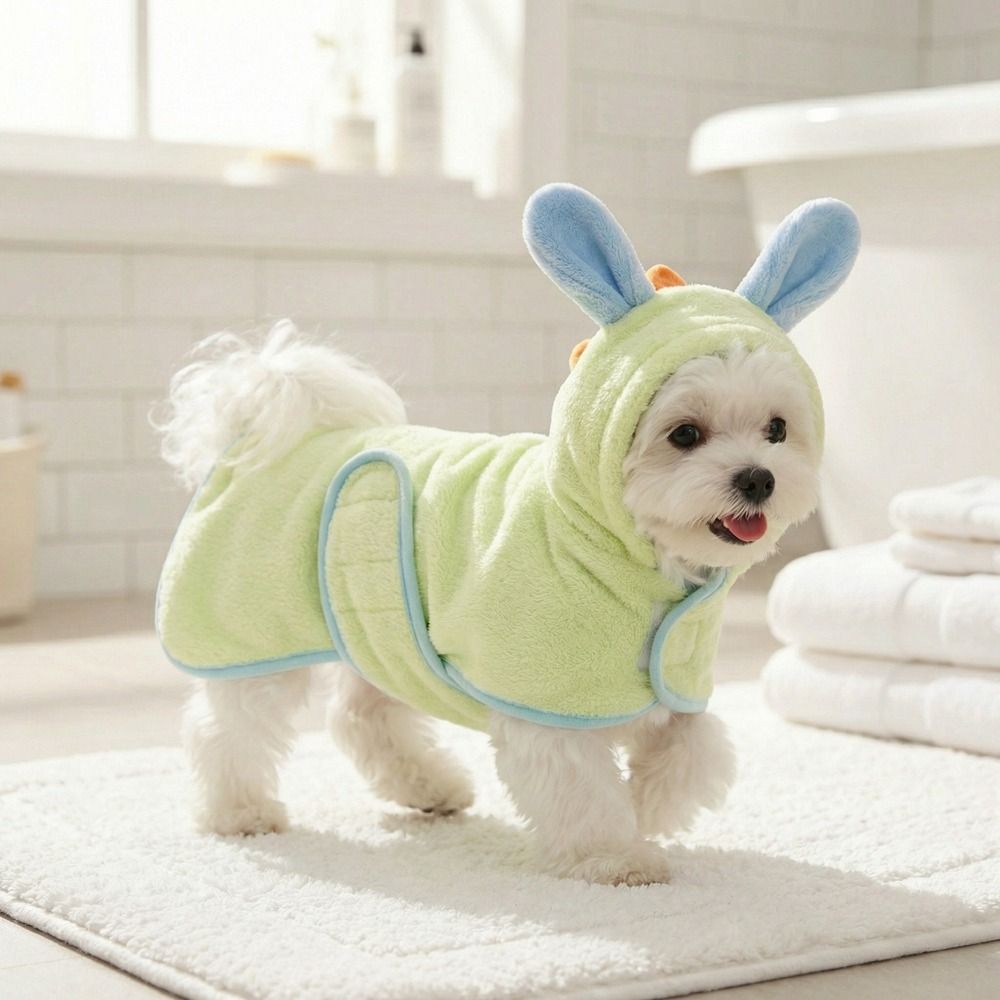 Super Absorbent Dog Hooded Bat - Fleece Hoodie Lined 评论和价格