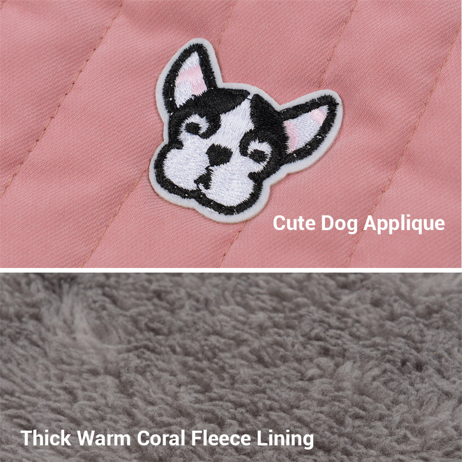 Winter Dog Clothes Thick Fleec - Fleece Hoodie Lined 评论和价格
