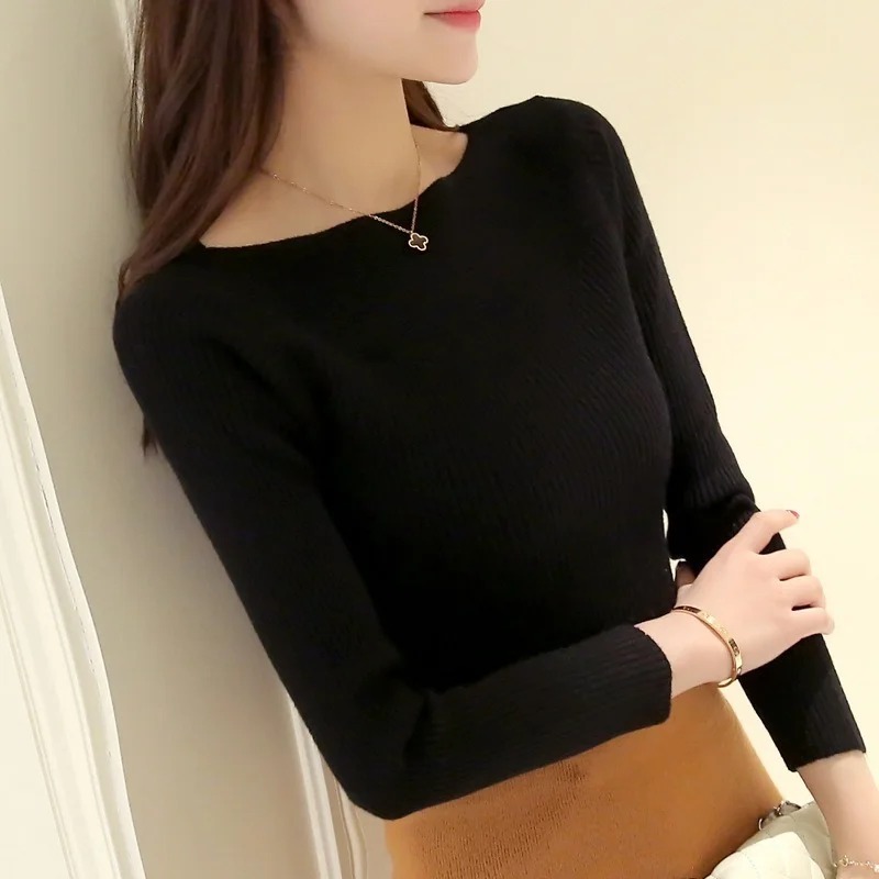 Casual Long Sleeve Knitted Swe - Winter Clothing Factory Outlet 评论和价格