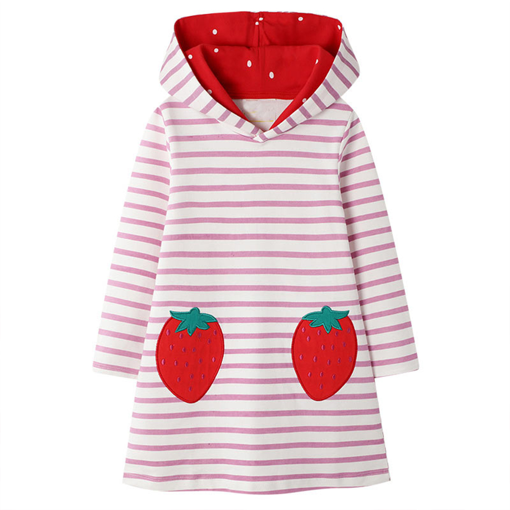 DXTON Girls Hooded Dress Winte - Winter Clothing Toddler Girl 评论和价格