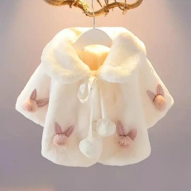 Baby Girl Cloak Outerwear Spri - Winter Clothing Kids 评论和价格