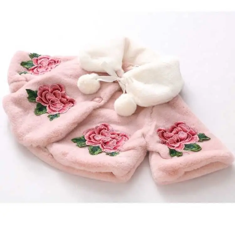 Baby Girl Cloak Outerwear Spri - Winter Clothing Kids 评论和价格