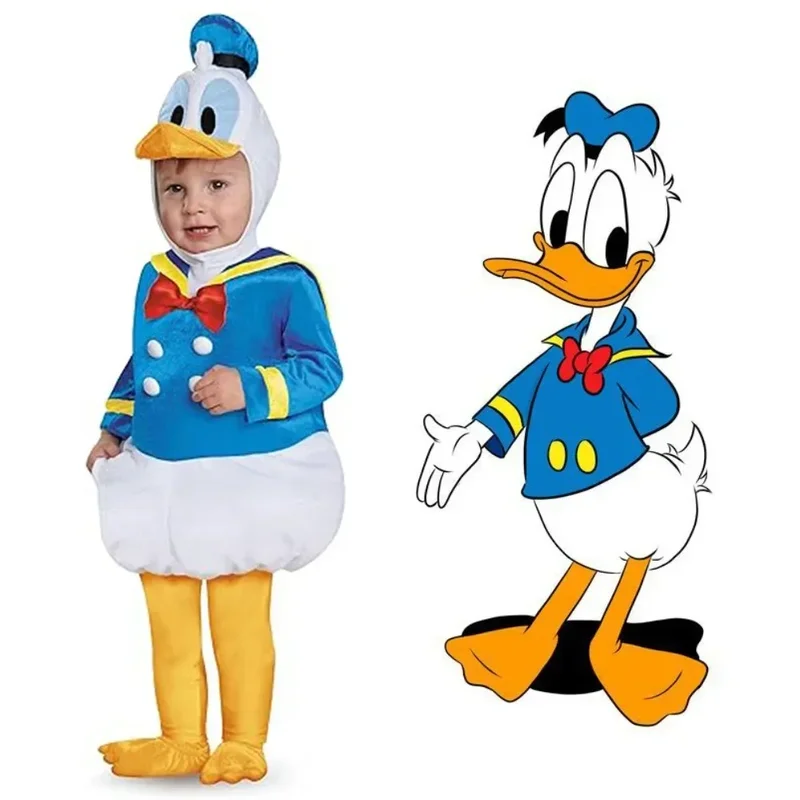 AA Anime Donald Duck Cosplay C - Winter Clothing Kids 评论和价格