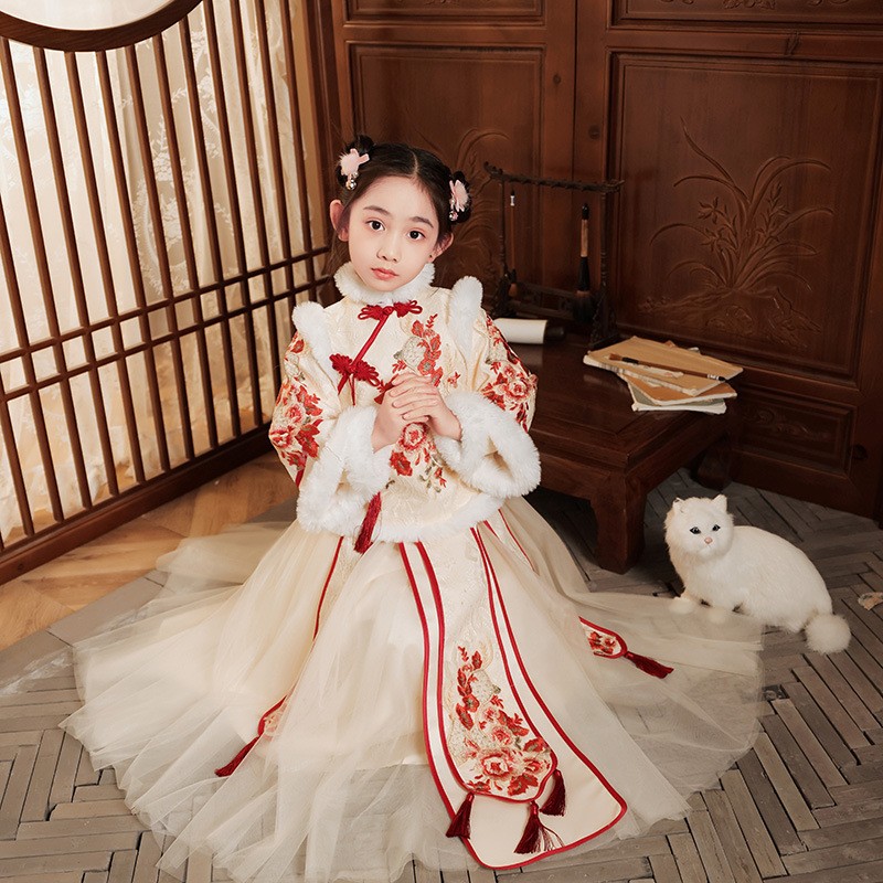 Red Chinese New Year Clothing  - Winter Clothing Kids 评论和价格