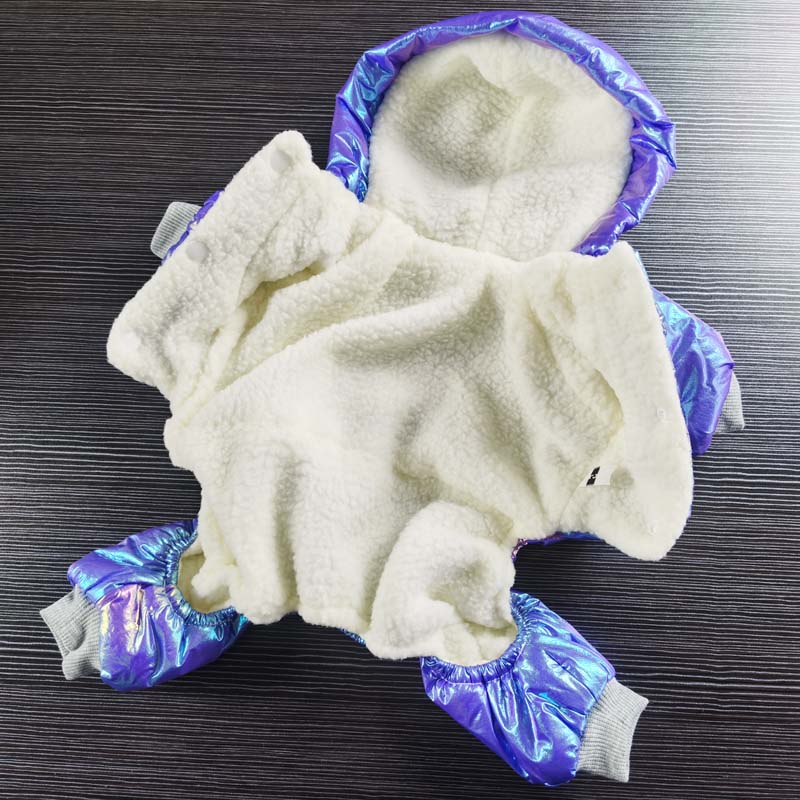 Dog Winter Clothes Thick Fleec - Fleece Hoodie Lined 评论和价格