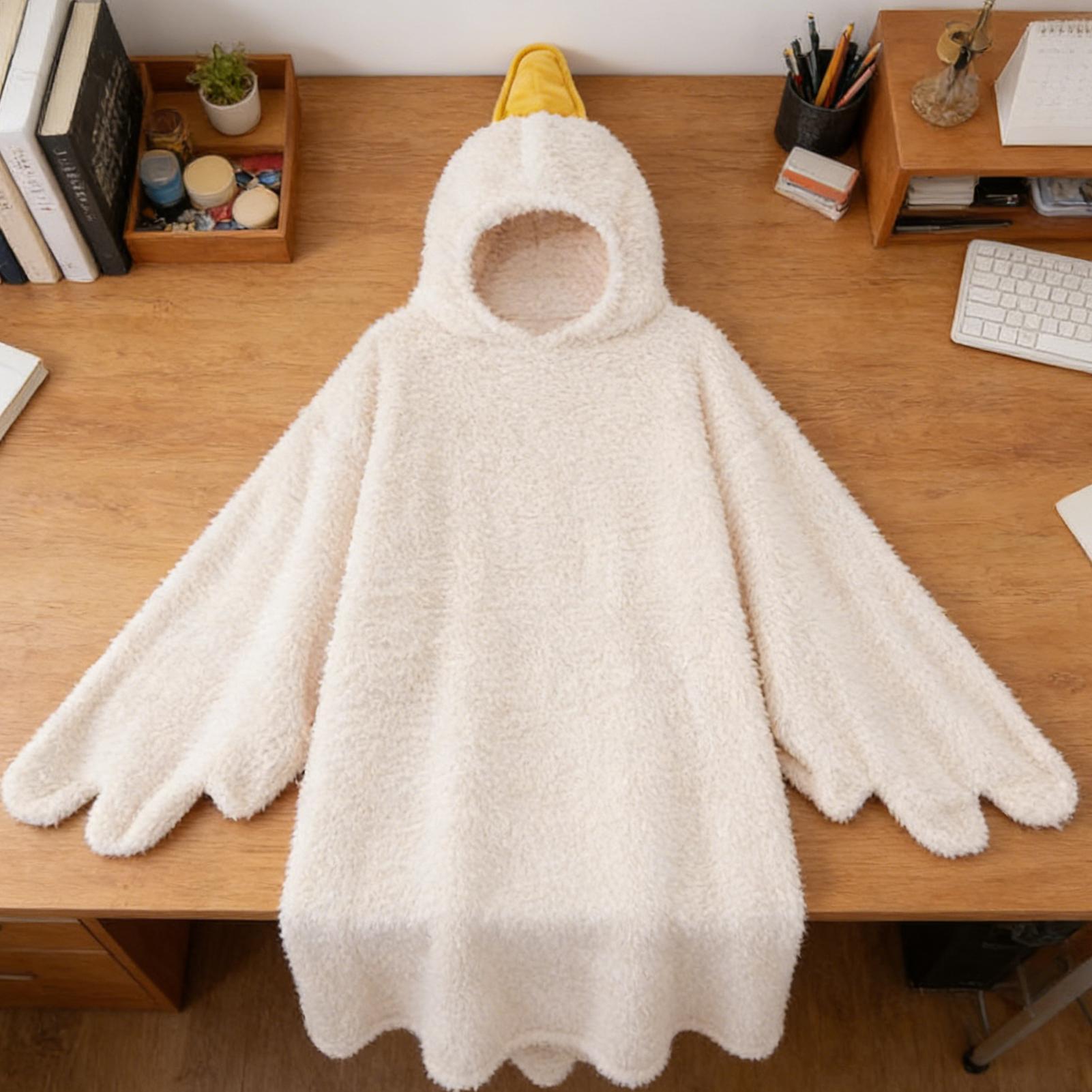 Wearable blanket Goose Robe Co - Fleece Hoodie Lined 评论和价格