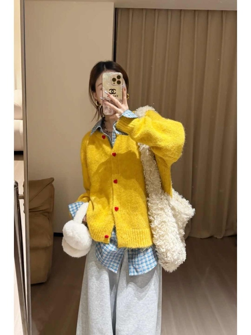 Retro Style Slimming Knitted S - Clothing Style Winter 评论和价格