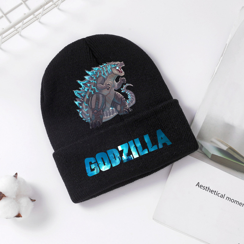 Godzilla Knitted Hat Winter Sp - Winter Clothing Kids 评论和价格