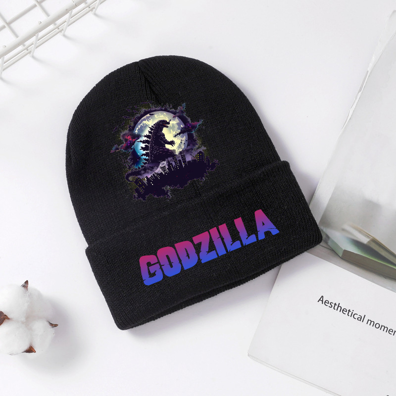 Godzilla Knitted Hat Winter Sp - Winter Clothing Kids 评论和价格