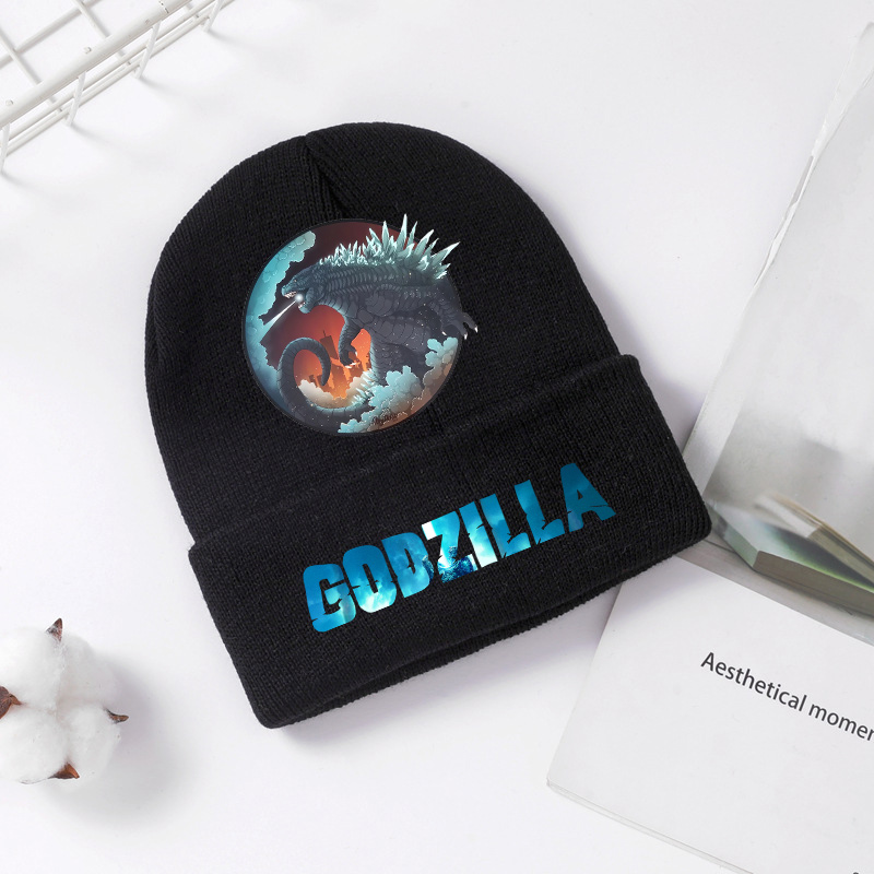 Godzilla Knitted Hat Winter Sp - Winter Clothing Kids 评论和价格