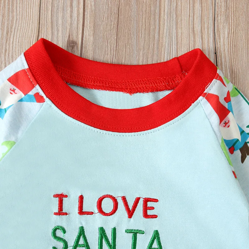 I Love Santa Christmas Pajamas - Winter Clothing Youtube 评论和价格