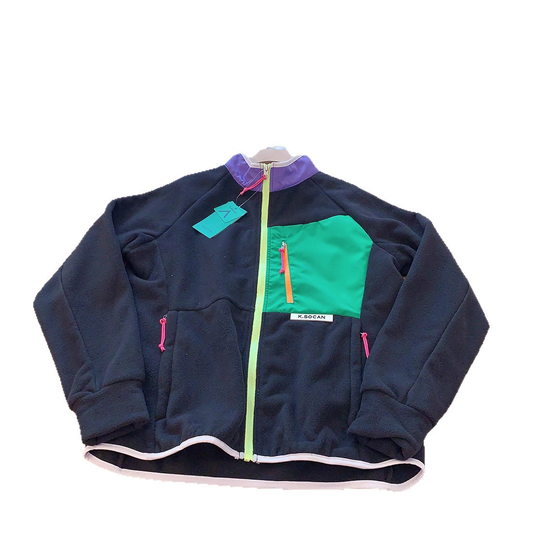 Fleece Jacket Woman Autumn Win - Winter Clothing Colors 评论和价格