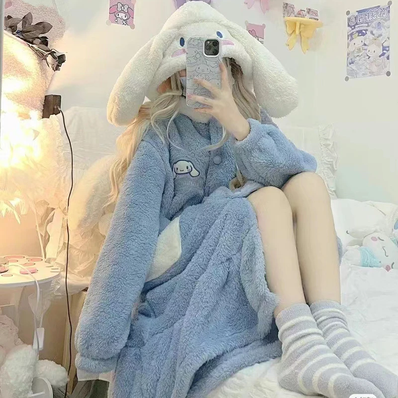 2Pcs Hello Kittys Plush Pajama - Winter Clothing Kids 评论和价格