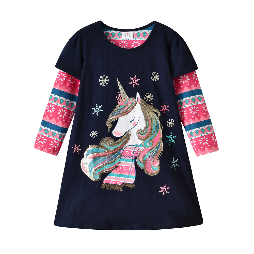 DXTON Girls Casual Dresses Uni - Winter Clothing Toddler Girl 评论和价格